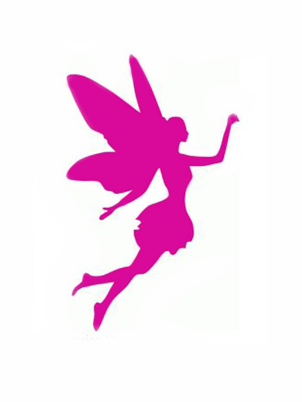 600x800 Fairy Silhouette Clip Art