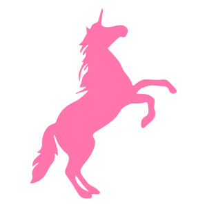 Pink Unicorn Silhouette at GetDrawings | Free download