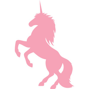 Pink Unicorn Silhouette at GetDrawings | Free download