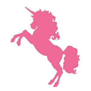 Pink Unicorn Silhouette at GetDrawings | Free download