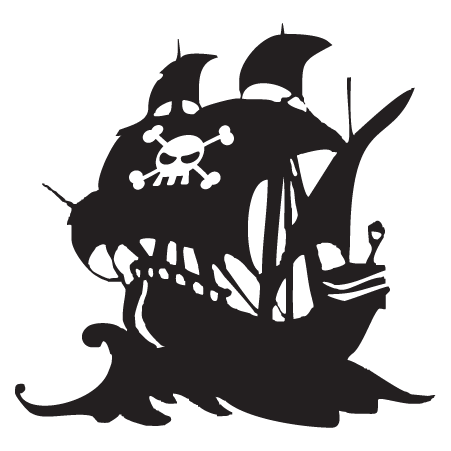 451x451 Elaborate Pirate Ship Wall Wall Art Decal