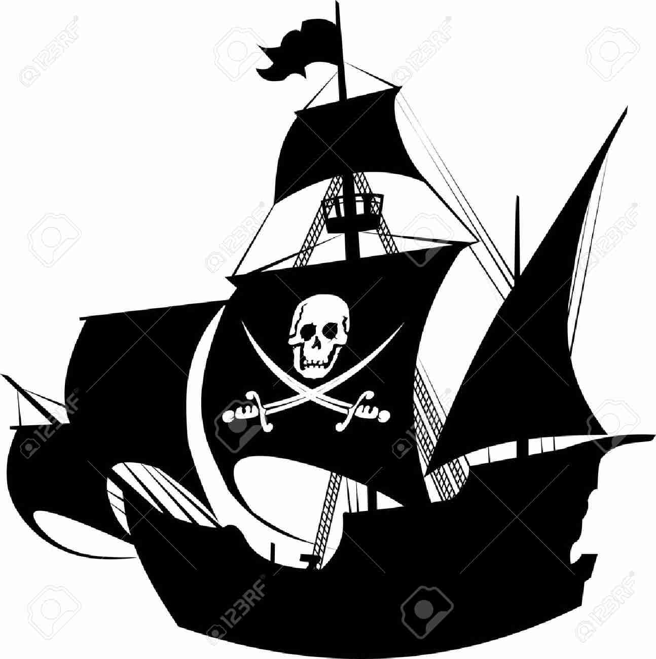 1294x1300 Pirate Ship Drawings Silhouette Clip Art Google Search Simple