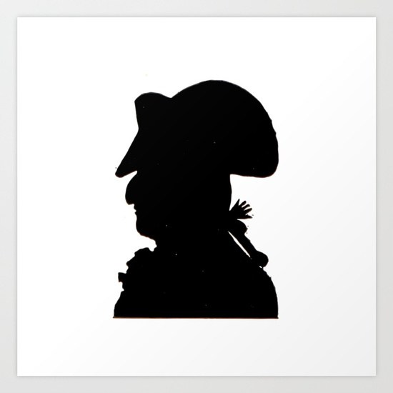 550x550 Pirate Silhouette Art Print By Upopot Society6