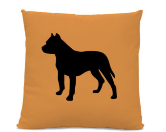 340x270 Pitbull Silhouette Etsy