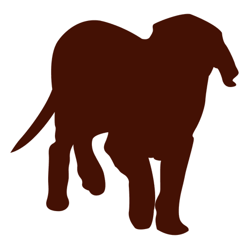 512x512 Pitbull Puppy Dog Silhouette