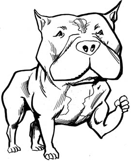 270x331 Free Pitbull Cliparts, Hanslodge Clip Art Collection