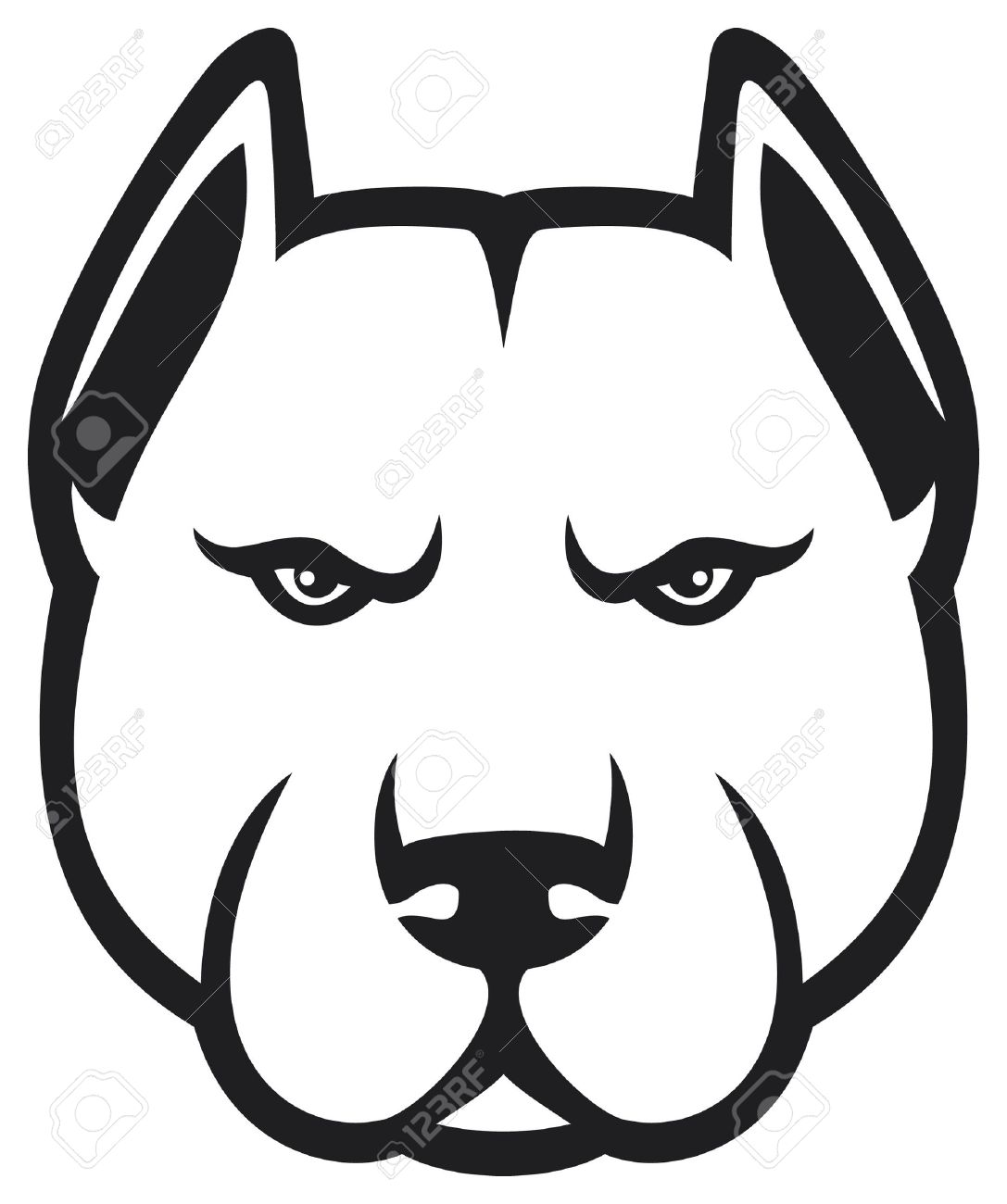 1087x1300 Pitbull Clipart