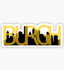 210x230 Pittsburgh Silhouette Stickers Redbubble