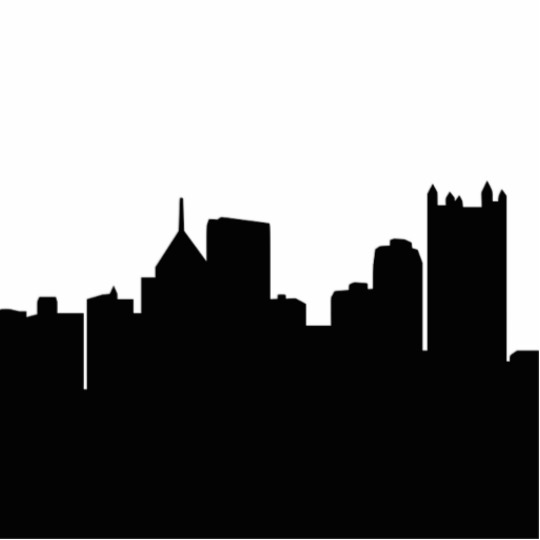 540x540 Pittsburgh Skyline Cutout