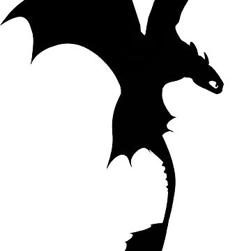 The best free Toothless silhouette images. Download from 14 free ...