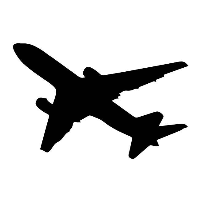 660x660 Aircraft Silhouettes Vector Free Vectors Ui Download