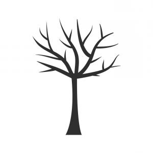 300x300 Tree Trunk Silhouette Tree Branch Plant Clip Art Vector Shopatcloth