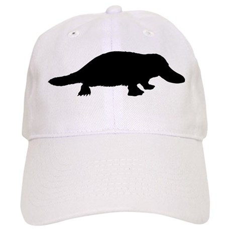 460x460 Platypus (Silhouette) Baseball Cap By Bluegreenred