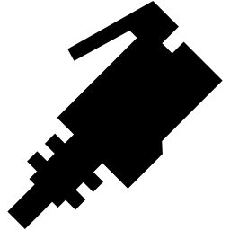 256x256 Plug Silhouette Pngicoicns Free Icon Download