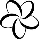 150x150 Image Result For Frangipani Line Drawing Diy Projects