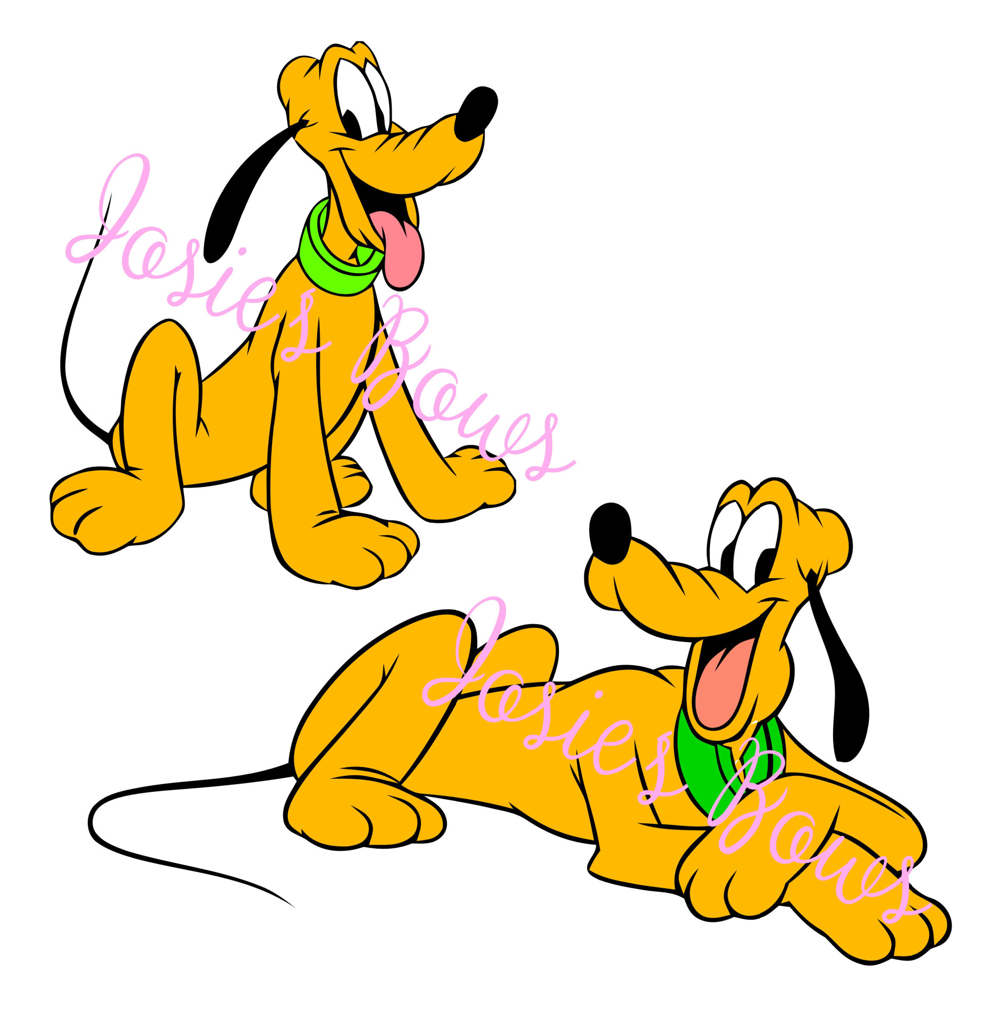 1936x2019 Disney Inspired Dog Pluto Cut Cutting File