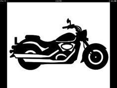 236x177 Motorcycle Shadow Woodcrafting Pattern Make This Unique Motorcycle