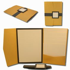 236x236 Pocket Wedding Invitation