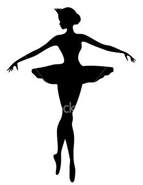 Pointe Shoe Silhouette