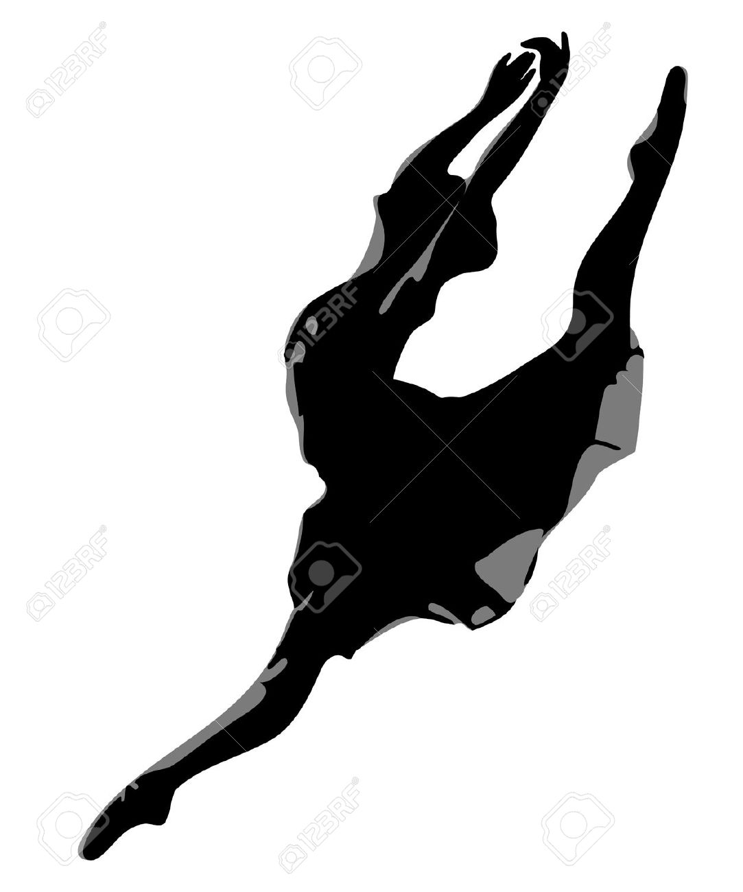 1083x1300 Ballet Clipart Black And White