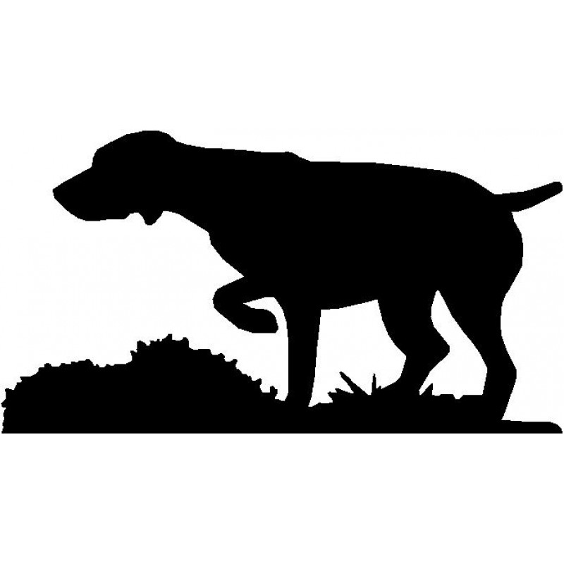 800x800 Dog Breed Silhouette Wall Hanging Magnetic Memo German