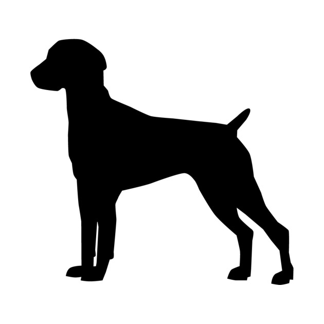 630x630 German Shorthaired Pointer Silhouette