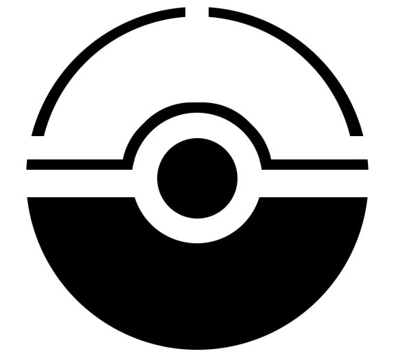 574x518 Pokemon Ball Stencil Is All Blank And Awkward Better Type Some
