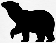 190x148 Polar Bear Silhouette By Azza1070 Spreadshirt