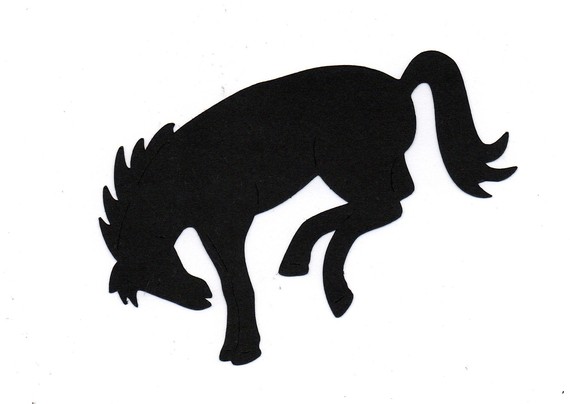 570x404 Horse Clipart Bronc