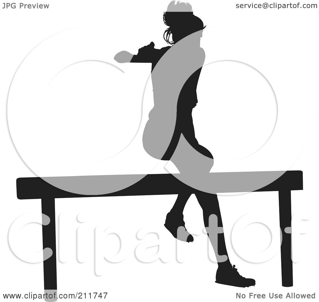 1080x1024 Royalty Free (Rf) Clipart Illustration Of A Black Silhouetted