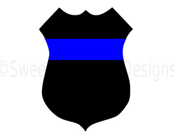 340x270 Police Badge Svg Etsy