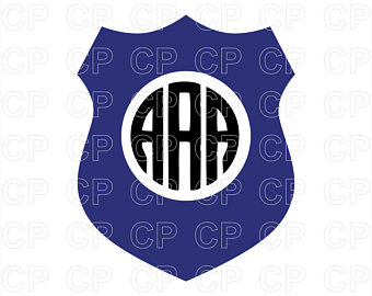 340x270 Police Monogram Svg Etsy