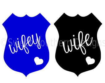 340x270 Vinyl Police Badge Etsy