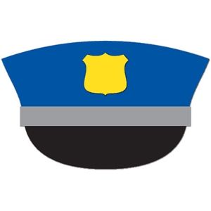 300x300 Police Hat Silhouette Design, Silhouettes And Cricut Ideas
