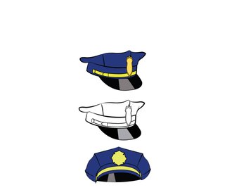 340x270 Police Officer Hat Etsy