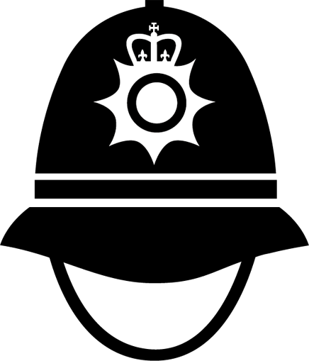 Police Hat Silhouette at GetDrawings | Free download