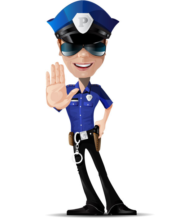 594x708 Policeman Character Free Vector Characters, Character Design