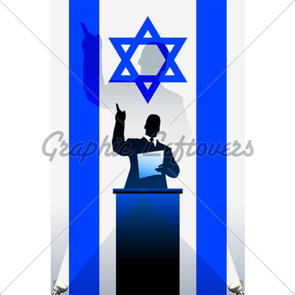 325x325 Businesspolitical Speaker Silhouette Behind A Podium Gl Stock