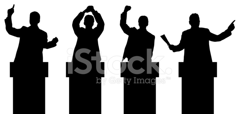 799x383 Politicians Stock Vector