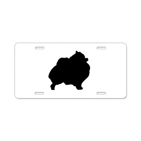 460x460 Pomeranian Aluminum License Plates