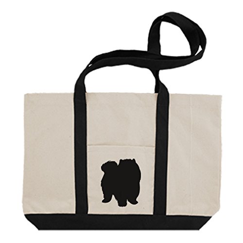 500x500 Pomeranian Silhouette