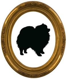 236x278 Pomeranian Silhouette