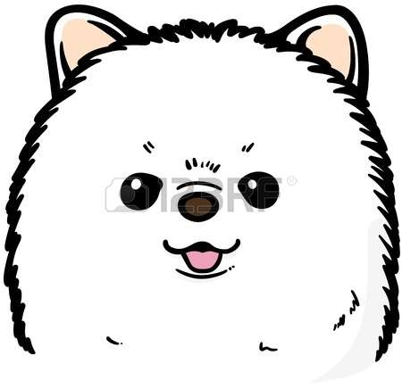 450x436 Pomeranian Clipart