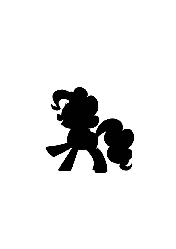 570x806 My Little Pony Svg Cutting File For Cricut Or Silhouette