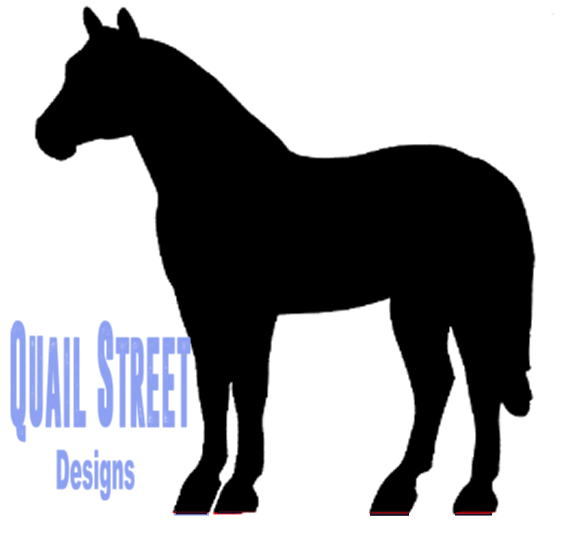 576x544 Standing Horse Halter Horse Silhouette Vinyl Decal Quail Street