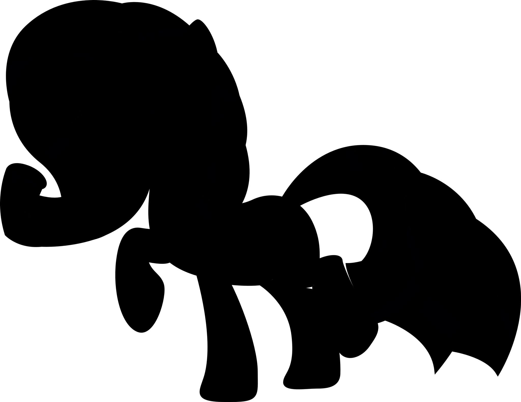 2048x1582 My Little Pony Silhouette Photos Amazing Things