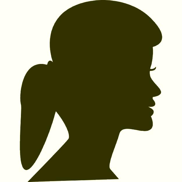 626x626 Ponytail Silhouette Mystyle Trends