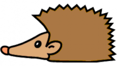230x130 Porcupine Clipart