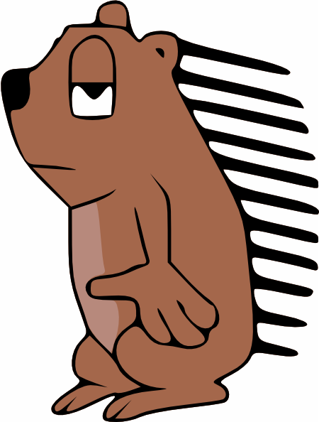 450x594 Porcupine Clipart Large