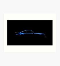 210x230 Porsche Silhouette Wall Art Redbubble